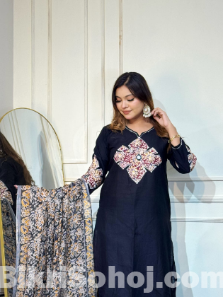 Digital Print Three Piece